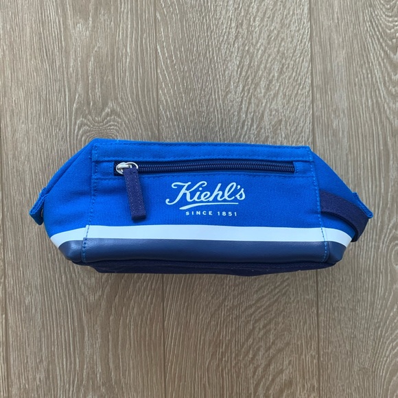 Kiehl's Handbags - Kiehl’s Blue Dopp Kit bag